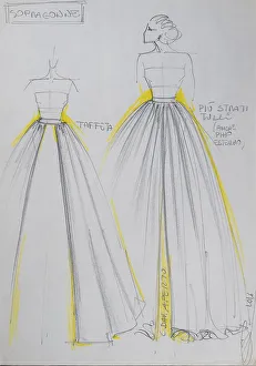 Fashion sketch, fashion design