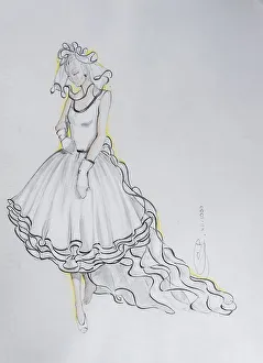 Fashion sketch, fashion design