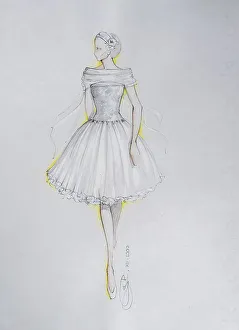 Fashion sketch, fashion design