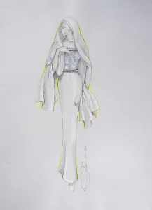 Fashion sketch, fashion design