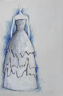 Fashion sketch, fashion design
