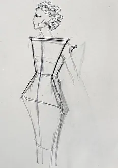 Fashion sketch, fashion design
