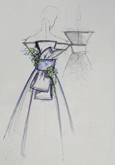 Fashion sketch, fashion design