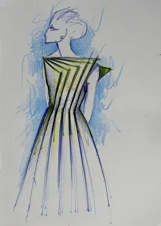 Fashion sketch, fashion design
