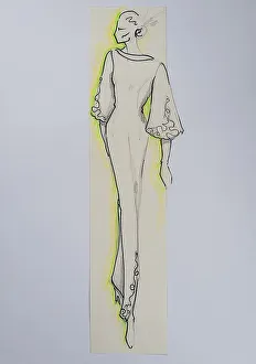 Fashion sketch, fashion design
