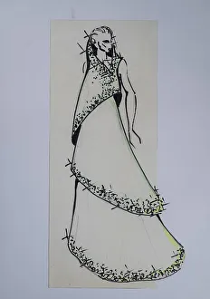 Fashion sketch, fashion design