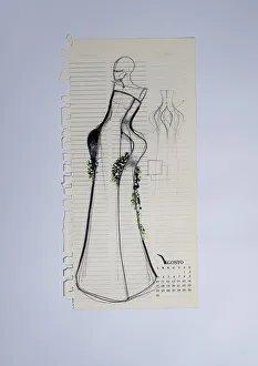 Fashion sketch, fashion design