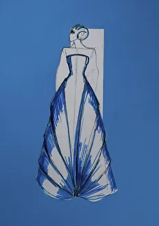 Fashion sketch, fashion design