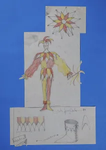 Fashion sketch, fashion design