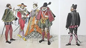 Fashion, at the time of the Spanish around 1550-1600