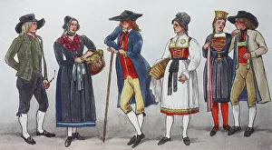 Fashion, Wuerttemberg, c. 19th century