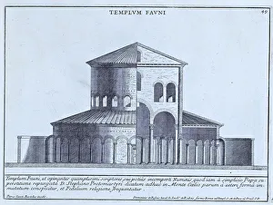 The Faun Temple was the only temple dedicated to the god Faun in Rome and was built on the Tiber Island