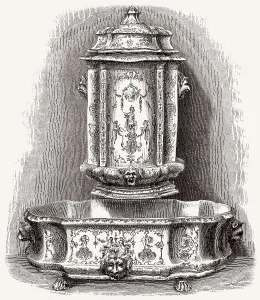 Fayence de Moustiers Sainte-Marie, Frankreich, 19