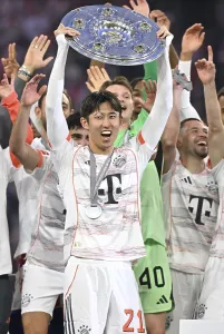 FC Bayern Munich FCB celebrates 34th championship title
