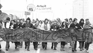 The Federal Congress of the Unemployed 1982 and the demonstration they organised under the slogan Unemployed
