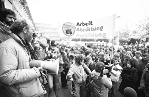 The Federal Congress of the Unemployed 1982 and the demonstration they organised under the slogan Unemployed