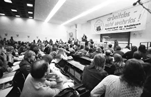 The Federal Congress of the Unemployed 1982 and the demonstration they organised under the slogan Unemployed