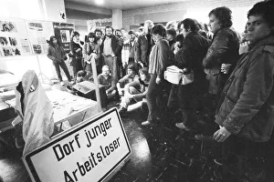 The Federal Congress of the Unemployed 1982 and the demonstration they organised under the slogan Unemployed