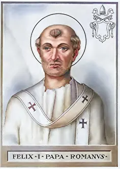 Felix I (lat. the Fortunate, born in Rome)