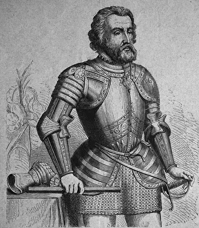 Ferdinand Cortez, explorer of Mexico and conqueror of New Spain