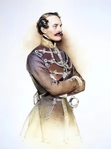 Historical Photo Prints: Ferdinand Freiherr von Langenau (born 8 February 1818 in Linz)