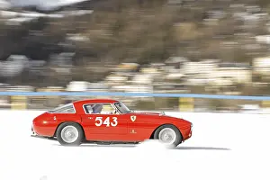 Ferrari 250 MM on the frozen lake