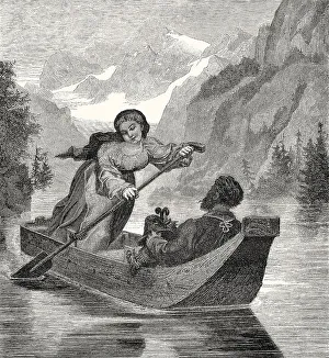 The ferrywoman of the Koenigssee