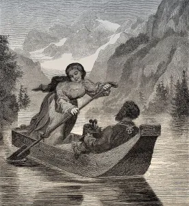The ferrywoman of the Koenigssee