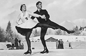 Figure skating, pairs, Rotter-Szollas (Hungary)