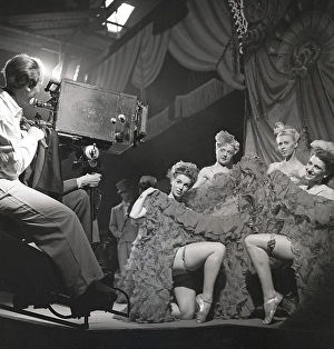 Filming in the 1940s