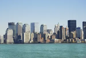 Financial district skyline, Manhattan
