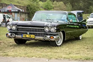 FINOWFURT, GERMANY - MAY 11, 2024: The full-size luxury car Cadillac Sedan DeVille