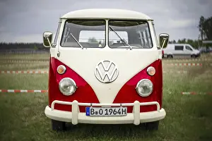FINOWFURT, GERMANY - MAY 11, 2024: The minibus Volkswagen Transporter (Type 2)