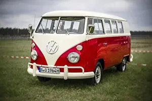FINOWFURT, GERMANY - MAY 11, 2024: The minibus Volkswagen Transporter (Type 2)