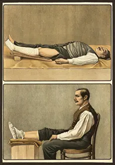 First aid, emergency bandage for varicose bleeding and injuries