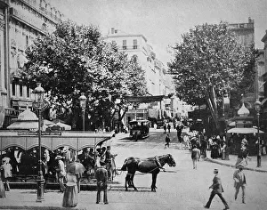 One of the first autotypes of the Cours Saint-Louis