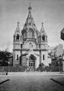 One of the first autotypes of the Eglise Russe