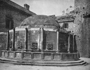 One of the first autotypes of La Fontaine de Job