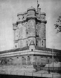 One of the first autotypes of Le Donjon de Vincennes