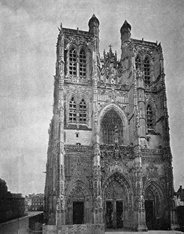 One of the first autotypes of Saint Vulfrand