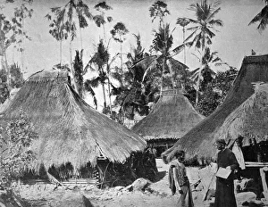 One of the first autotypes of the village of Lewolere