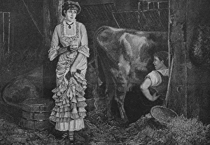 The first day of the milk diet