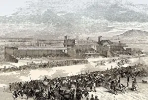The first-ever race run at the ParisLongchamp Racecourse on April 27