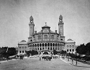 One of the first halftones, Palais Trocadero