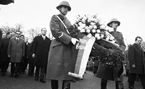 The first meeting of Willy Brandt (Chancellor of the FRG) and Willi Stoph (MP of the GDR)