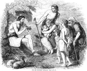 The first musical instrument, flute