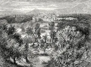Fish farming at Huningue, Haut-Rhin department