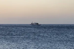 Fishing boat off Santorini, Kamari