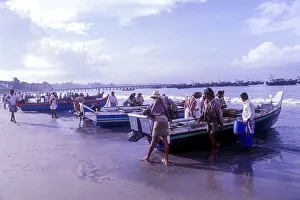 Fishing Boats at Kannur, Kerala