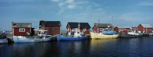 Fishing harbour, Oland, Sweden<br> Fishing harbour